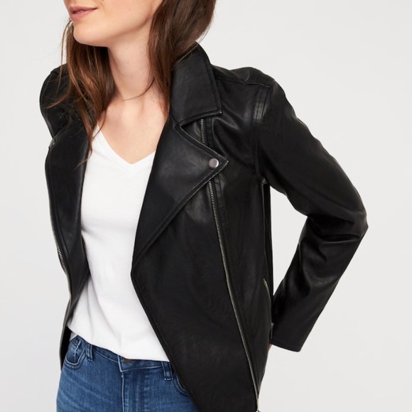 Old Navy Jackets & Blazers - NWT Faux Leather Moto Jacket